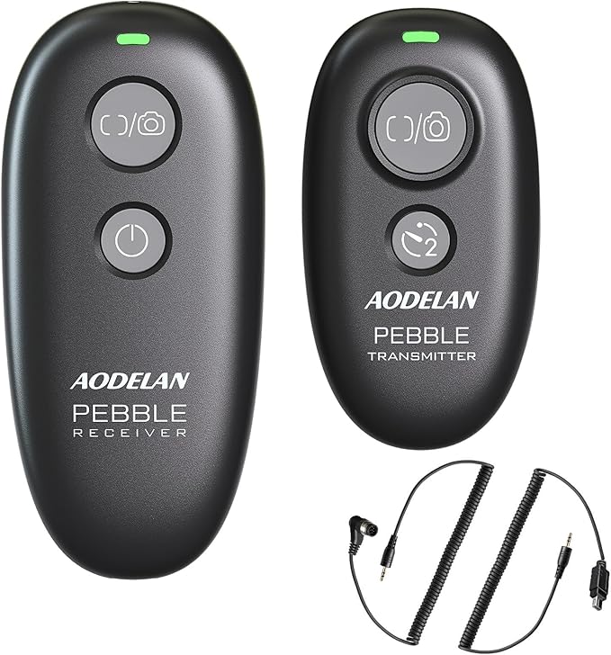 AODELAN Camera Wireless Shutter Release Remote Control for Nikon D850,D810,D700, D500, D4, D5, D4s, D3100, D5000, D7200, D600, D610, D750, D3200, D3300 Replace MC-DC2 and MC-30A