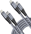 iPhone Fast Charger 10FT 2Pack, USB C to Lightning Cable for iPhone, 10Foot Long USBC iPhone Charger, Type C iPhone Charging Cord Compatible with iPhone 14 13 12 11 Pro Max XR XS X 8 Plus SE iPad