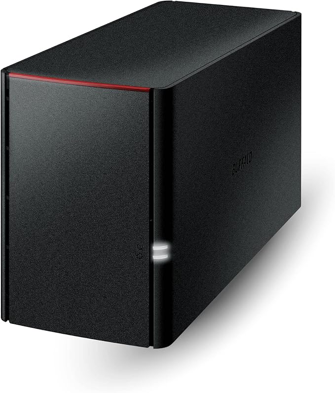 BUFFALO LinkStation SoHo 220 2-Bay Personal Cloud Office NAS 8TB (2x4TB) with Hard Drives Included