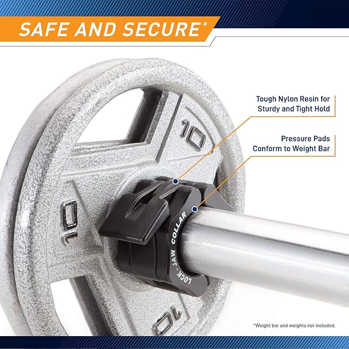 Steelbody Olympic Barbell Lock Jaw Collars