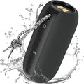 Monster S320 Portable Bluetooth Speaker,360°Stereo Surround Sound Effect, IPX7 Waterproof Speaker,32 Hours of Extra Long Playback Time, for Home Outdoor,Gold Black