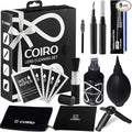 Camera Lens Cleaning Kit for DSLR and Sensitive Electronics, 9-in-1 Lens Cleaner Spray, Camera Pen, Blower, Wipes, Sensor Cleaner, Photographer Gifts & Accessories