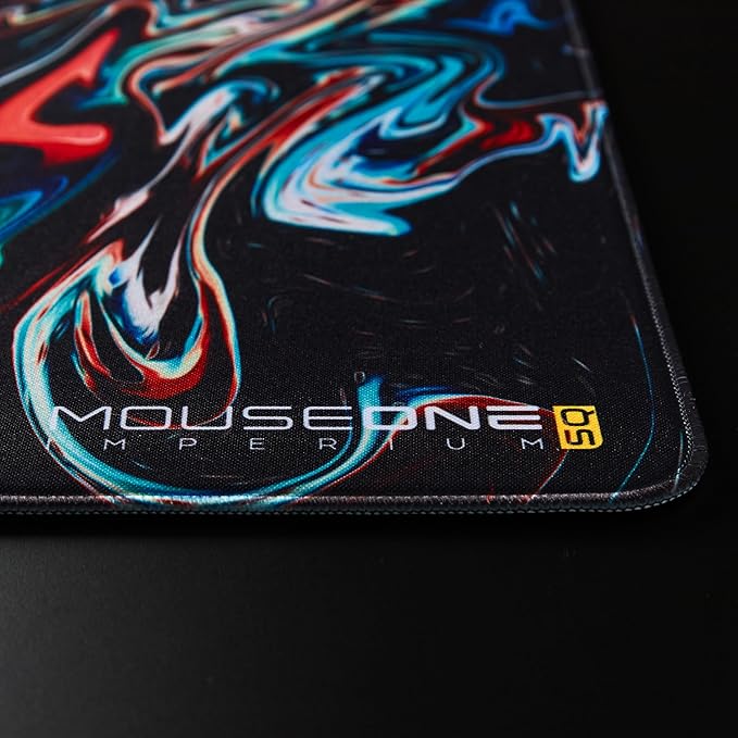 Imperium (Squishy) - PORON®-Based Control (Speed Category) Gaming Mouse Pad for Esports - 19.7in x 15.7in - Wavy Artwork