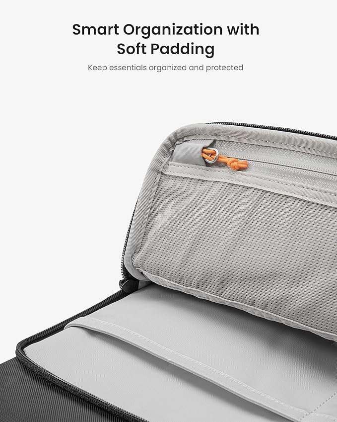 tomtoc DefenderACE 11 Inch iPad Case Sleeve Bag for 2025 11 Inch iPad Air M3 & iPad (A16), iPad Pro M4,M2&M1, 10.9-inch iPad 10 & Air 5, 10.2-in iPad 9, 360 Protection Spill-Water Resistant Tablet Sleeve Carrying Case