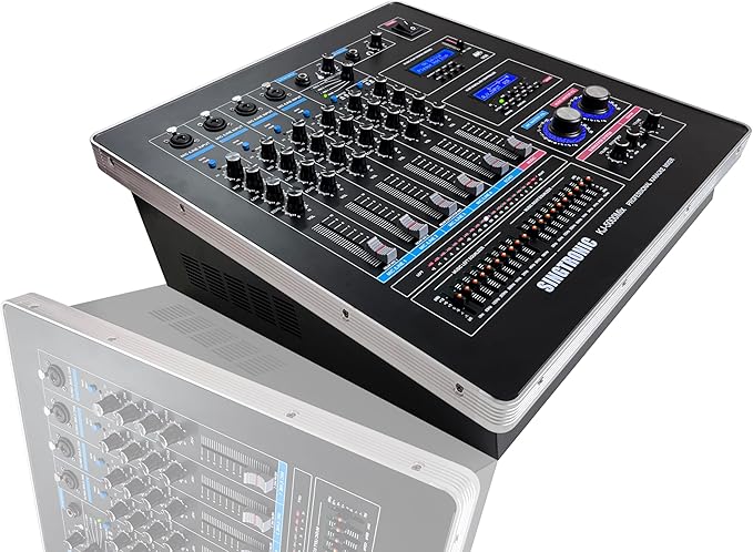 Singtronic KJ-5000Mix Professional Karaoke Console Mixer | HDMI ARC, Optical, Bluetooth, USB Recording, 8-Band EQ, Anti-Feedback, BBE DSP Processor, Rack-Mountable DJ/KJ Mixer