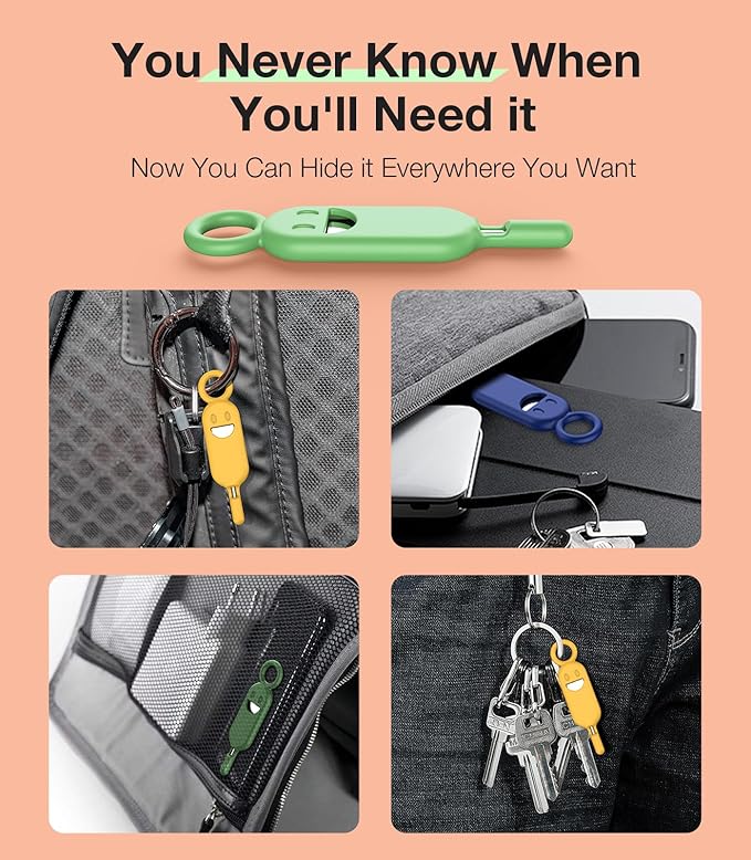 SIM Card Holder Contains Removal Openning Tool Tray Eject Pins 3 Pcs Needle Opener Ejector Compatible with All iPhone Apple iPad HTC Samsung Galaxy Cell Phone (Skyscape (3 Pcs))
