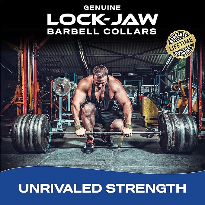 Lock-Jaw PRO 2 Barbell Collar - Quick Release Barbell Clamp