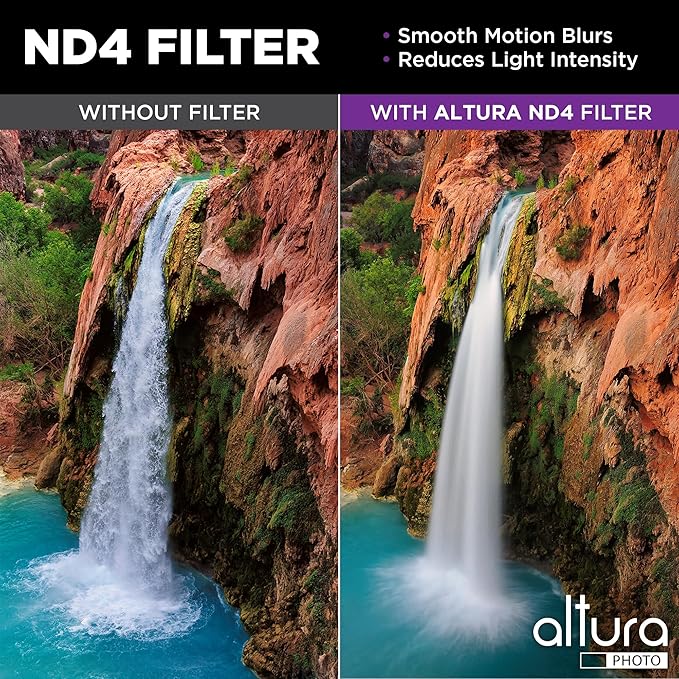 Altura Photo 67mm Lens Filter Kit - Multi-Coated UV Protector, CPL Polarizing and ND Neutral Density Filters + Case for Camera Accessories & Lenses
