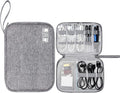 CILLA Travel Cord Organizer Case, Portable Waterproof Storage Bag for Charger, Cord, USB, Power Bank, Earphone, SD Card, Travel Essentials