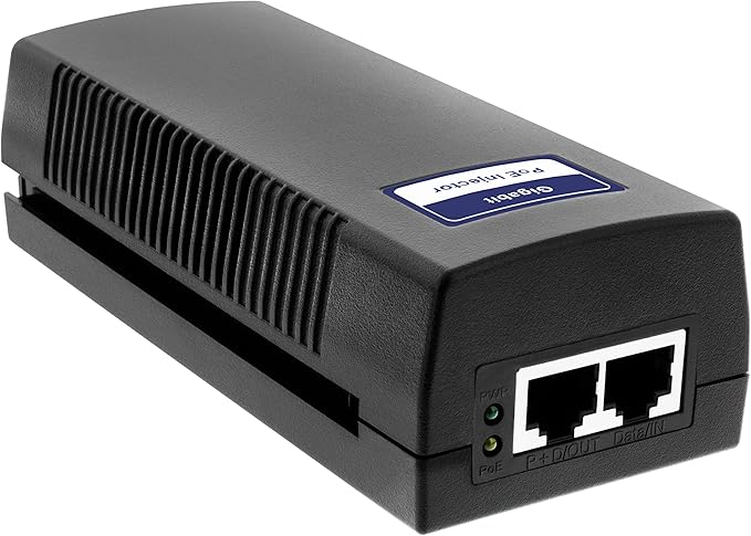 BV-Tech Gigabit Power Over Ethernet PoE++ Injector | 90W | 802.3 af/at/bt | Plug & Play | up to 325 Feet