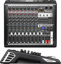 S-10 Audio Mixer 10 channel 8 channel Professional DJ Mixing Console with Reverb MP3 Player Bluetooth 48V Phantom Power Supply USB Recording for Studio Karaoke Live Music