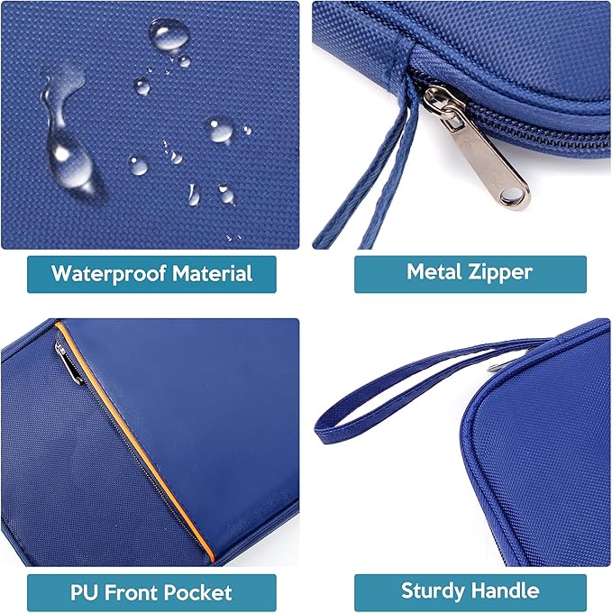 SELLYFELLY Electronics Organizer Travel Cord Organizer Case Compact Electronics Accessories Bag for Cable, Cord, Charger, Phone, Hard Drive