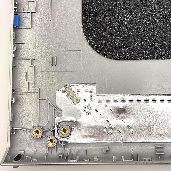 Replacement LCD Back Cover Rear Top Lid with Hinges for DELL Inspiron 15 3510 3511 3515 3520 3525 Series Laptop 0DDM9D DDM9D Silver