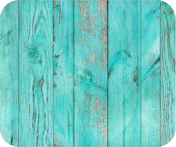 Decorative Colorful Mouse Pad Mat Mousepad for Desk Computer Laptop PC Gaming Home or Office Gift (Blue Aqua MP12)